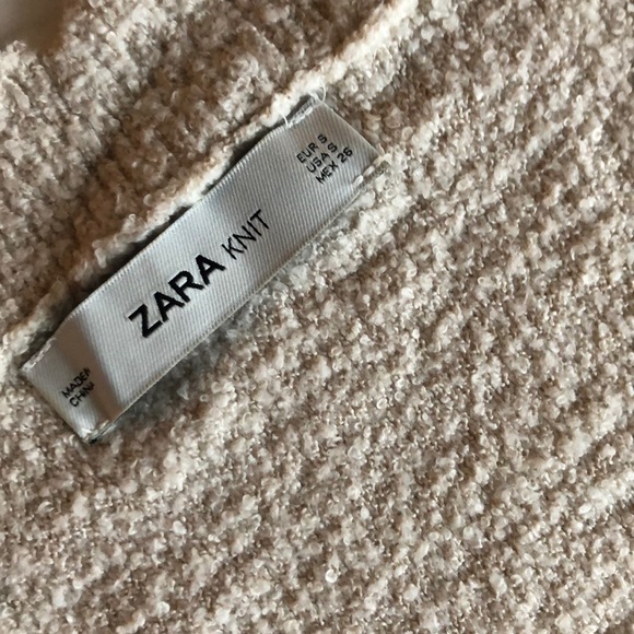 NWOT Zara Oversized Ripped Sweater - Picture 7 of 8